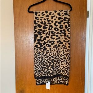 Leopard Oversized Square Scarf H&M